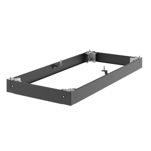 Product image for Hoffman P2BP1166 PROLINE G2 Plinth Bases, fits 1600x 600mm, Black, Steel