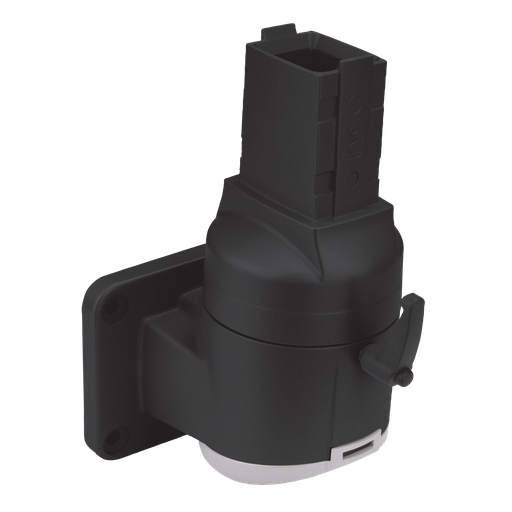 Product image for Hoffman S1MWJV Syspend 180-Max Vertical Wall Joint, Black, Aluminum