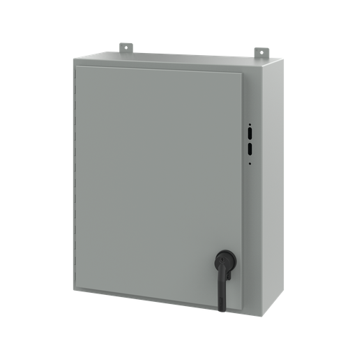 Product image for Hoffman A30SA2610LPPL Preferred Cutout, Disconnect Enclosure, Type 12, 30" x 25.38" x 10", Steel