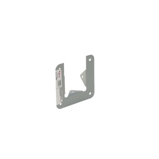 Open Adapter for LayIn Wireway, 8.00x8.00, Gray ANSI 61, Mild Steel