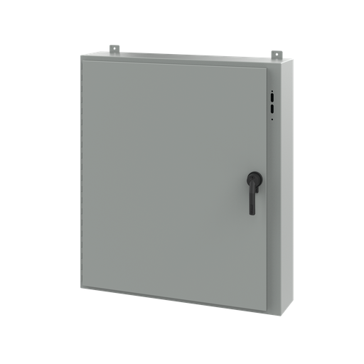 Product image for Hoffman A42SA3808LPPL Preferred Cutout, Disconnect Enclosure, Type 12, 42" x 37.38" x 8", Steel