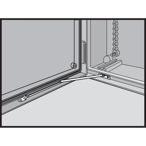 Ultrx Door Stop Kit, fits Ultrx, SS Type 304