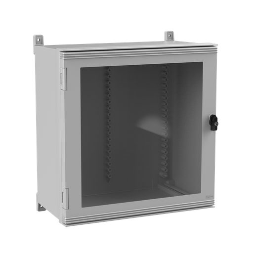 Ultrx WiFi Window Door Type 4X, 608x595x321mm, Lt Gray, Fiberglass