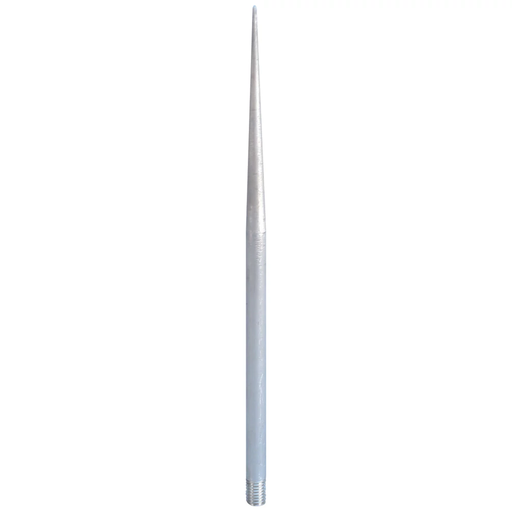 Product image for Erico LPA228 Air Terminal, Imperial Thread, Aluminum, 1/2" dia, Sharp, 48"