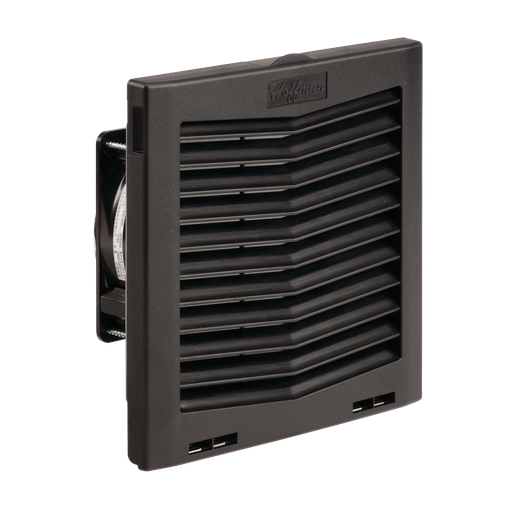 Product image for Hoffman HF0916413 HF09 Side-Mount Filter Fan, 115V, 70 CFM, Black
