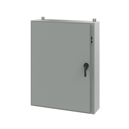 Hoffman A48SA3810LPPL Preferred Cutout, Disconnect Enclosure, Type 12, 48" x 37.38" x 10", Steel Product image for Hoffman A48SA3810LPPL Preferred Cutout, Disconnect Enclosure, Type 12, 48" x 37.38" x 10", Steel