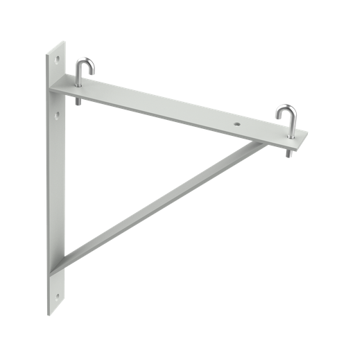 Product image for Hoffman LTSB12G Triangle Support Bracket Kit, fits 6.00, 12.00, Gray, Steel