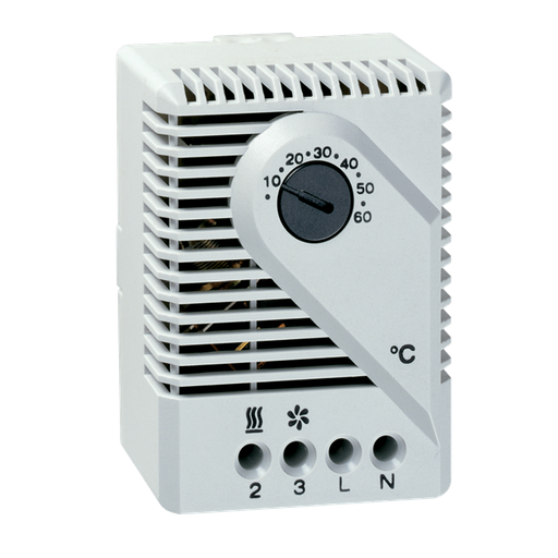 Product image for Hoffman THERM16C Thermostat Controller, 2.64x 1.97x 1.5, Lt Gray