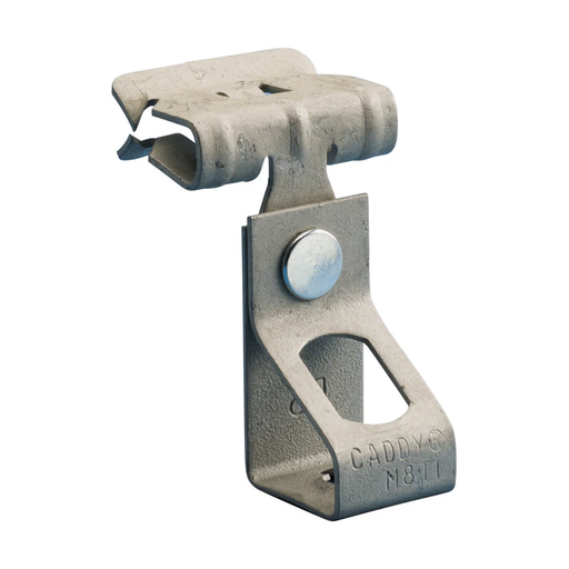 Mayer-DDS-H-Ti/T Rod to Flange Clip, 0.25" Hole, Threaded, 0.125"–0.25" Flange-1