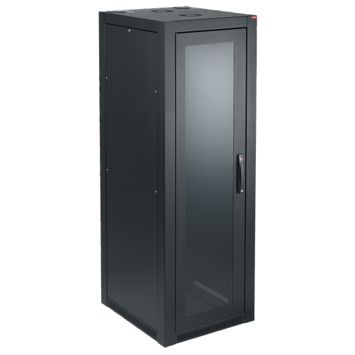 Product image for Hoffman ENC2189S Seismic Cabinet, 2134x 800x 900mm, Black, Aluminum