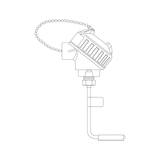 Product image for NVENT RAY RTD7AL Pipe mounted tempe