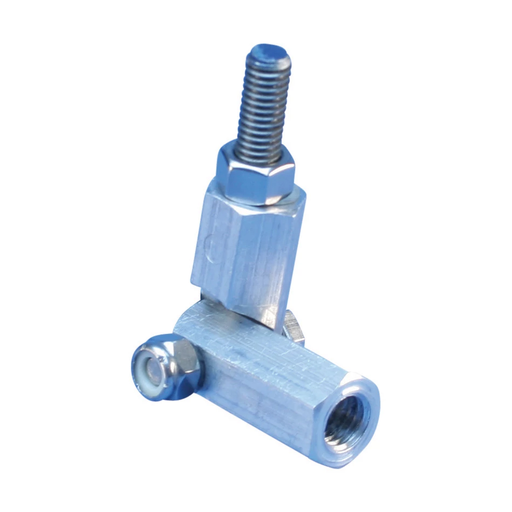 Product image for Erico LPA2845F2M Female-Male Swivel Adaptor, Imperial Thread, Aluminum, 5/8 UNC, 1/2 UNC