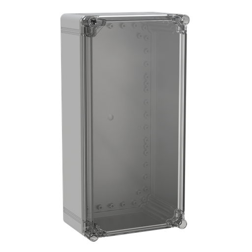 QLine I Enclosure QR Clear Cover Type 4X, 400x200x132mm, Polycarbonate