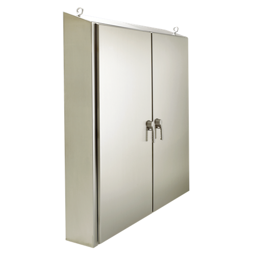 WaterShed Freestand 3-Pt Latch Type 4X, 62x51x12, Brushed, SS304