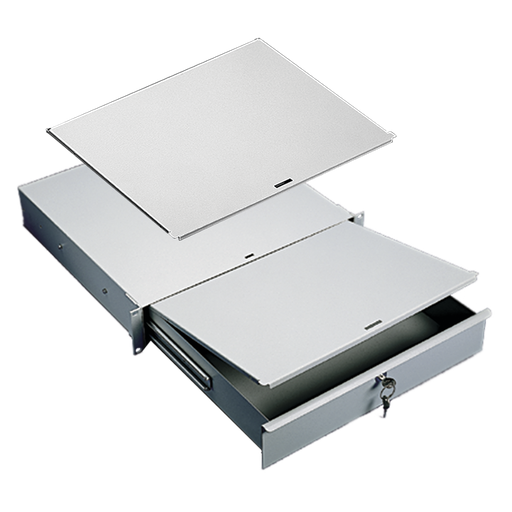 Product image for Hoffman P19WS Writing Surface, fits 19 in Drawer, Lt Gray, Steel
