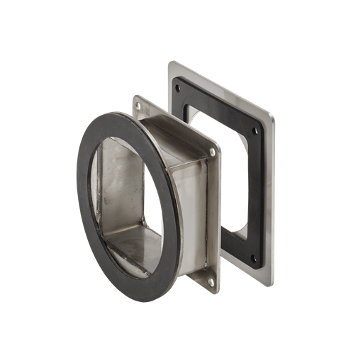 Product image for Hoffman F44WSCSS Swivel Nipple, 4" x 4", SS Type 304