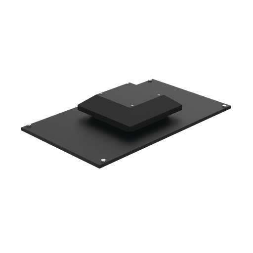 ProLine V/D Server Cabinet Exhaust Vent/Fan, fits 600x1000mm, Black, Steel