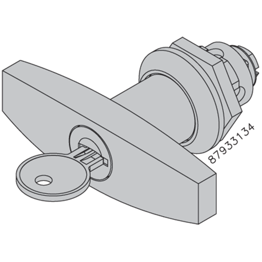 Product image for Hoffman ALTC3R Locking T Handle, Steel