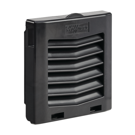 Hoffman HG0400403 HG Filter Fan Exhaust Grilles, fits HF04 fans, 4-inch, IP54, Black Product image for Hoffman HG0400403 HG Filter Fan Exhaust Grilles, fits HF04 fans, 4-inch, IP54, Black