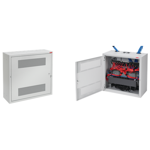 D-Box Type 1, 36.00x24.00x8.00, Lt Gray, Steel
