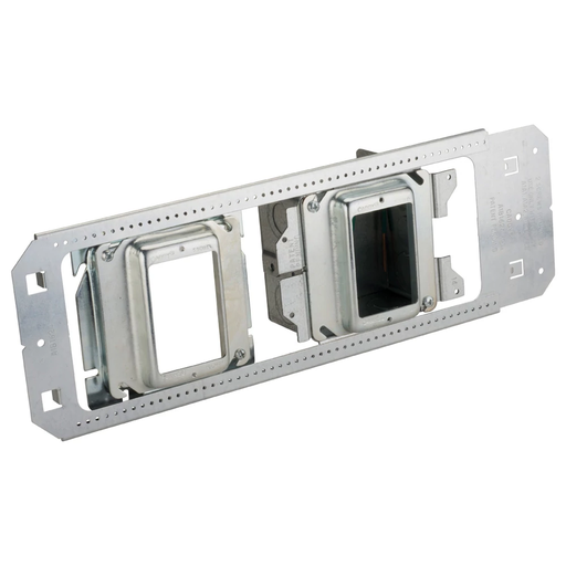 Product image for Caddy A1BF1G41NAO Caddy All-in-One Between-Stud With Removable Mud Ring, Multi-Box, 1 Gang, 5/8" Drywall, 3-5/8"