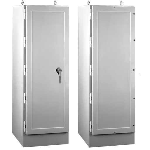 Product image for Hoffman A722525FGFS Free-Stand, Type 4X, 72" x 25" x 24.5", Fiberglass