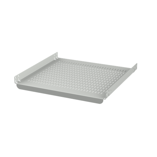 Product image for Hoffman P2RSH6 ProLine G2 Rack-Mount Fixed Shelf, 19-inch, fits 600D, Lt Gray, Steel
