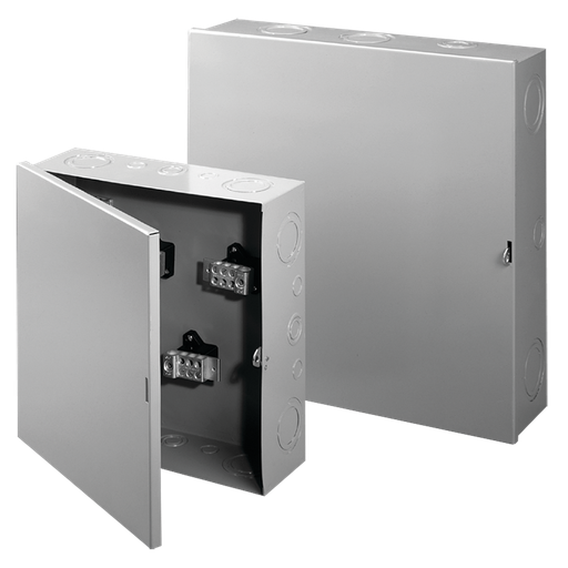 Splitter Box Type 1 4-wire 225 amps, 16.00x16.00x5.00, Gray, Steel