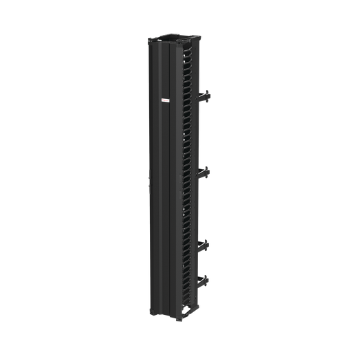 Product image for Hoffman DV10D7 CABLETEK Vertical Cable Manager, 10" x 84", Black, Composite