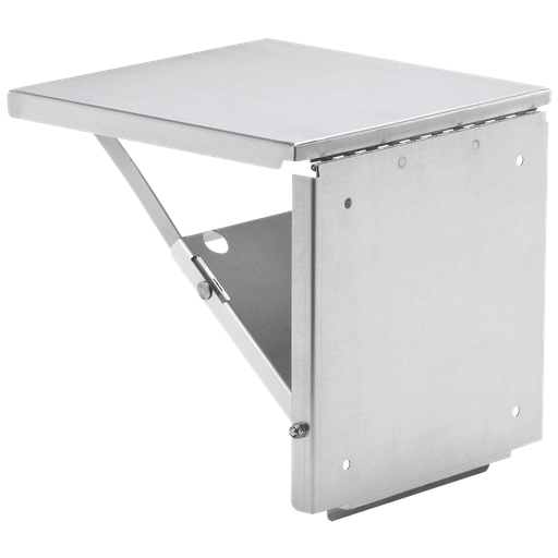 Hoffman ACSHELF1818SS Stainless Steel Folding Shelf, 18" x 18" x 1", SS Type 304 Product image for Hoffman ACSHELF1818SS Stainless Steel Folding Shelf, 18" x 18" x 1", SS Type 304
