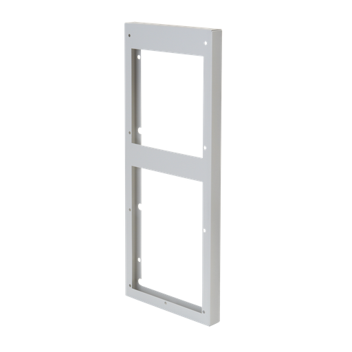 Product image for Hoffman PLM36N36 EASY SWAP Adaptor Plenums for Air Conditioners, 38.75" x 15" x 1.5", Lt Gray, Steel