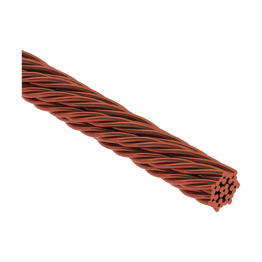 Product image for Erico LPC401CTO Non-Insulated Stranded Conductor, Copper, Ropelay, 115.08 kcmil