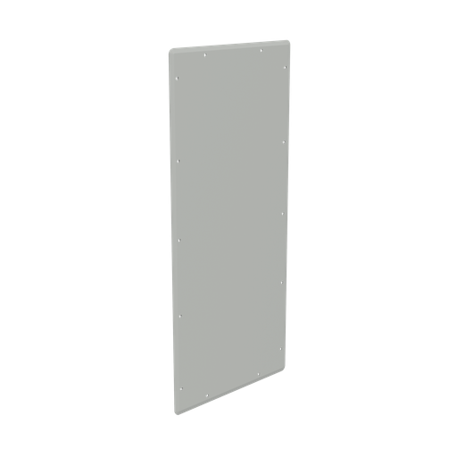 ComLine OSP Gland Plate Solid Large, 838x381mm, Gray, Aluminum