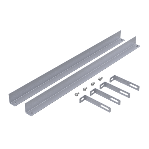 Filler Panel for Rack Angles, fits 19-in, Aluminum