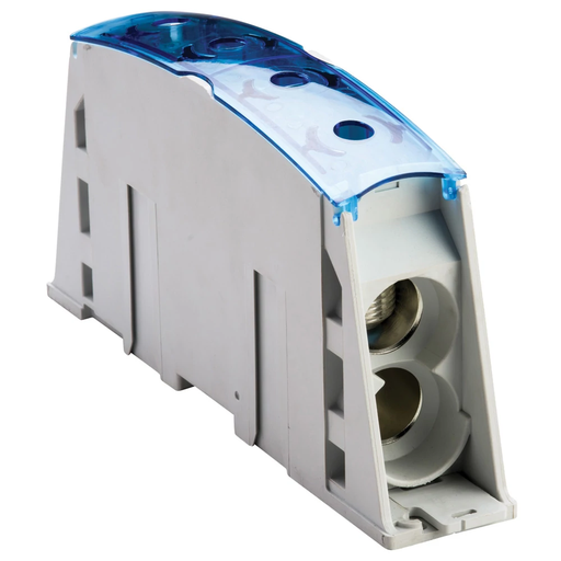 Product image for Erico 561175 Splice Block, 2 Cables-2 Cables, 840 A UL, Aluminum