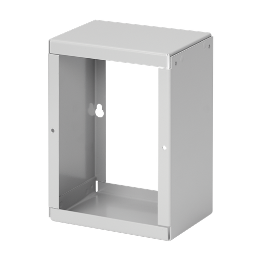 Product image for Hoffman A884SU Screw-Cover Pull Box Extender, Type 1, Steel, Lt Gray