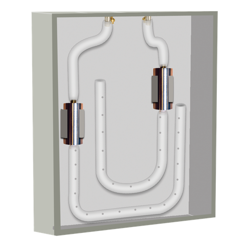 Product image for Hoffman VADK124X Cold Air Ducting Kit NEMA 124X