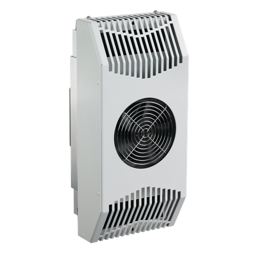 Product image for Hoffman TE162048010 Thermoelectric Coolers Indoor/Outdoor, 200 Watt 48V, Light Gray, Steel