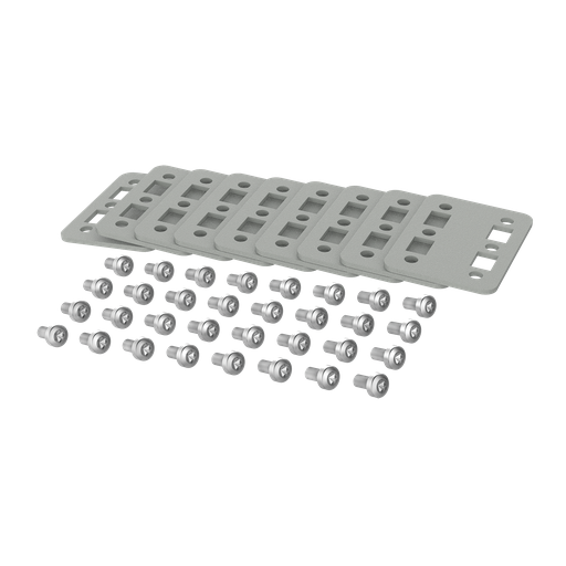 ProLine G2 Joining Kit Support Bracket, 2.76x1.97x.10, Light Gray, Steel