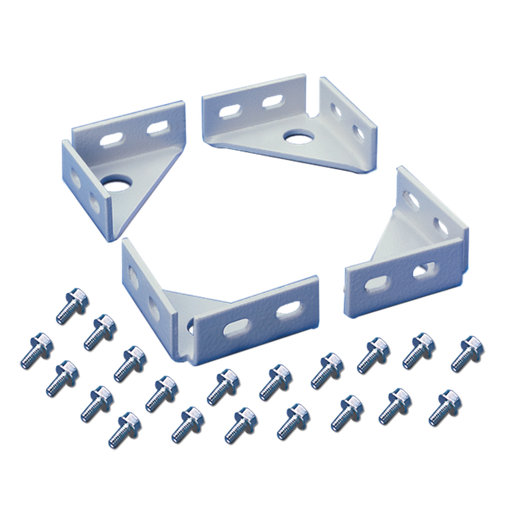 ProLine Frame Floor-Mounting Bracket, Light Gray, Steel