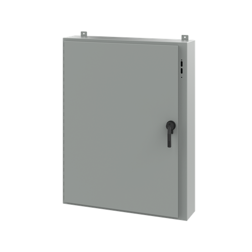 Product image for Hoffman A48SA3808LPPL Preferred Cutout, Disconnect Enclosure, Type 12, 48" x 37.38" x 8", Steel
