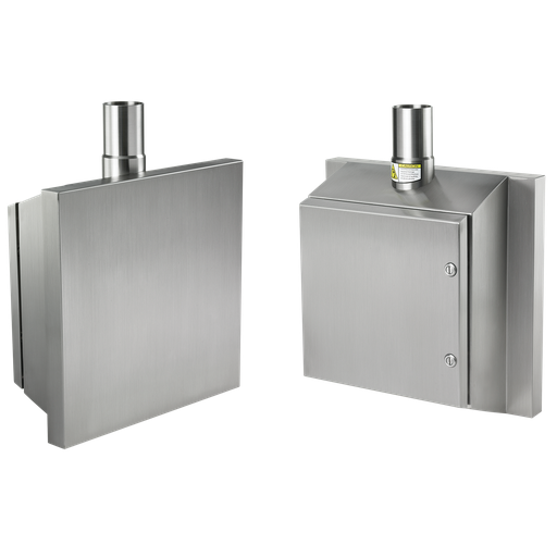 Syspend Sanitary HMI Enclosure Type 4X, 19.69x19.69x5.91, Brushed, SS304