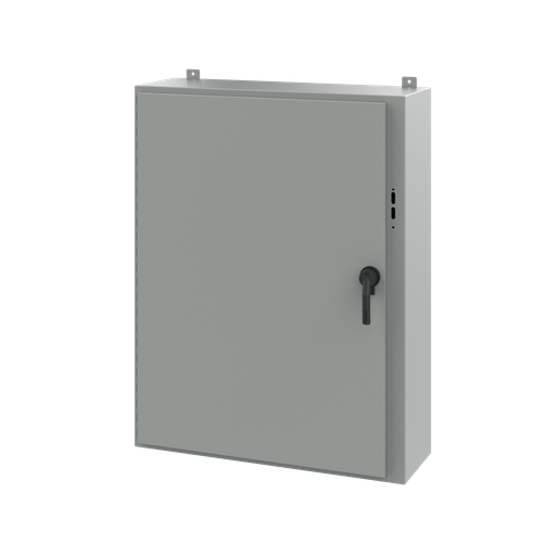 Disconnect Enclosure with Handle Type 12, 48.00x37.38x12.00, Gray, Steel