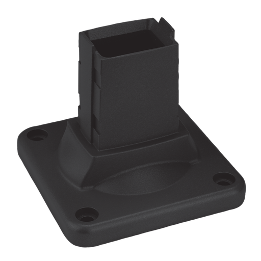 Product image for Hoffman S1MWF Syspend 180-Max Wall Flange, Black, Aluminum