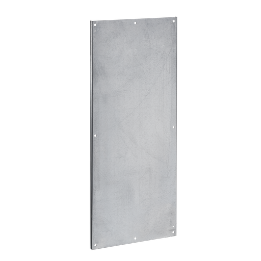 Panel for Free-Stand with Mounting Channel Full-Length, fits 90x72, Galvanized, Steel