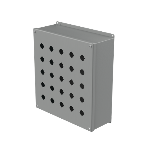 Product image for Hoffman E25PBXM 22.5 mm Extra Deep Push Button Enclosure