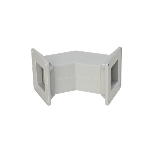 Product image for Hoffman F44WE45FG 45-Degree Elbow, 4" x 4", Fiberglass