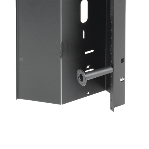 Vertical Cable Manager for Cabinets, fits 800mm wide, Black, Steel