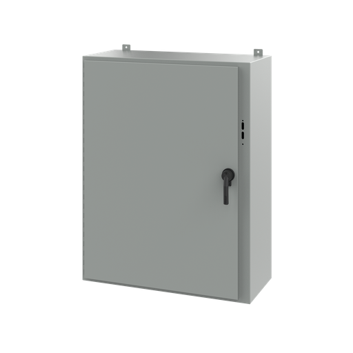 Product image for Hoffman A48SA3816LPPL Preferred Cutout, Disconnect Enclosure, Type 12, 48" x 37.38" x 16", Steel