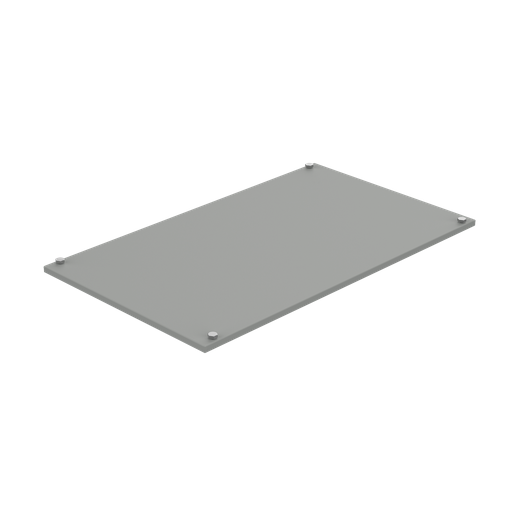 Product image for Hoffman PT610G PROLINE Voice/Data and Server Cabinet, Type 12, fits 600x 1000mm, Gray, Steel